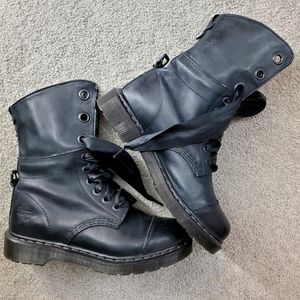 Doc Martens cheetah print Boots